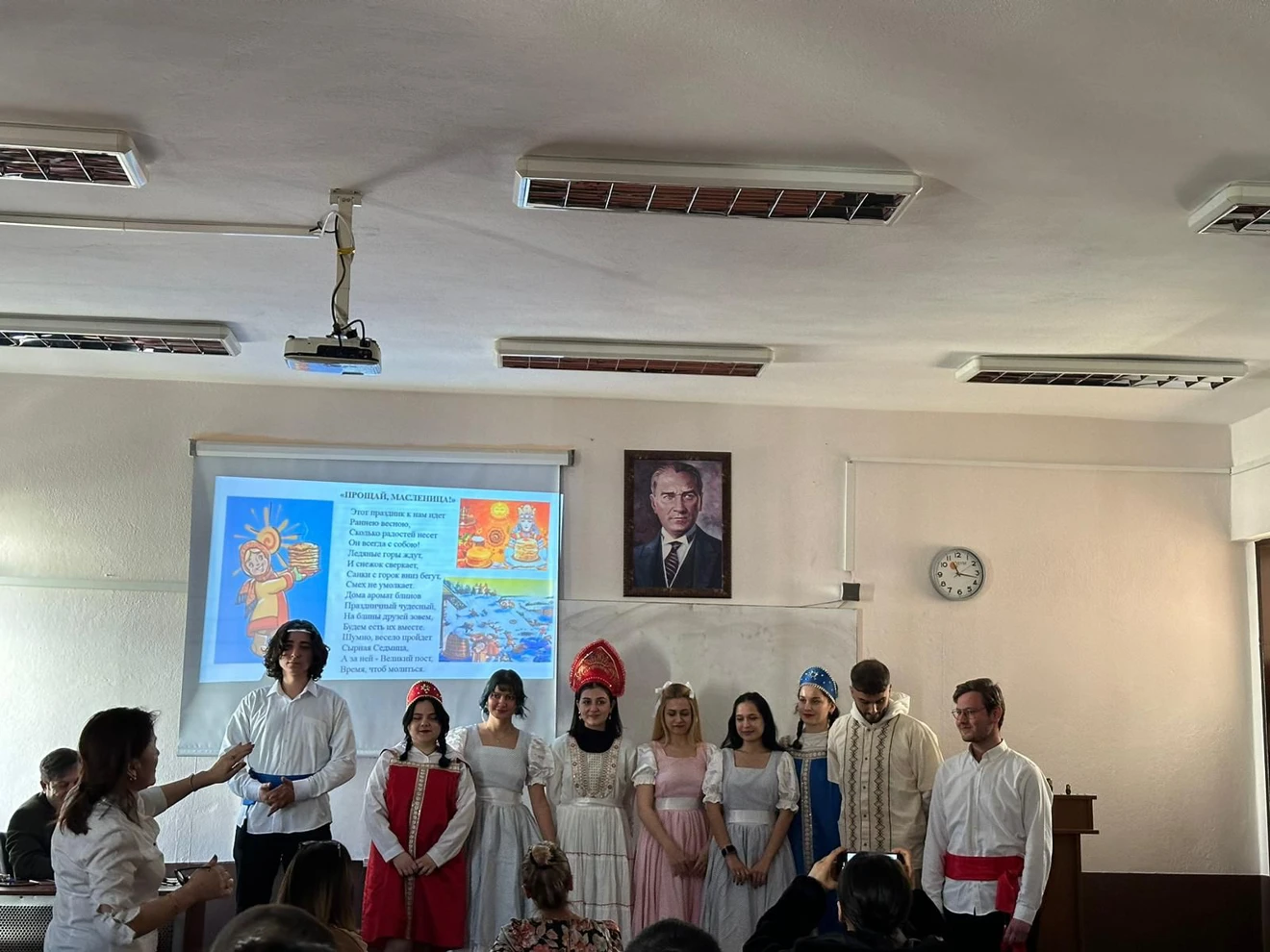 Rus Dili ve Edebiyatı Bölümünde Maslenitsa Etkinliği
